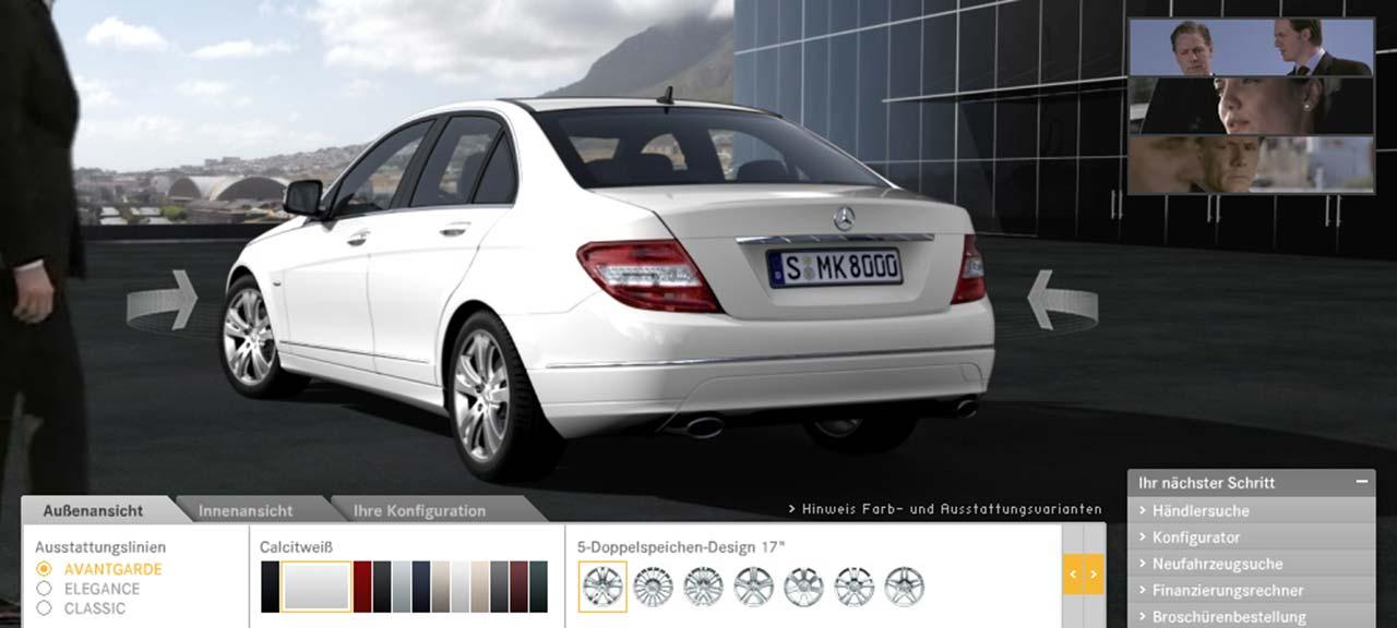 Online Konfigurator Mercedes-Benz