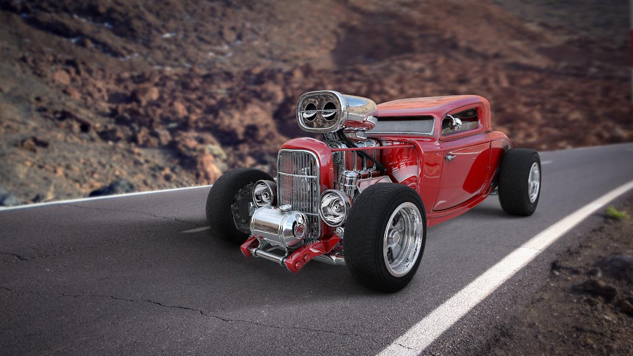 Hotrod Visualisierung